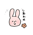 ほっこりときどきウサギ。（個別スタンプ：32）