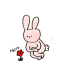 ほっこりときどきウサギ。（個別スタンプ：34）