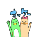 なかよしトリオのスタンプです（個別スタンプ：36）