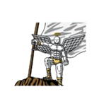 天使と悪魔の葛藤｜DOTMAN 6.0（個別スタンプ：1）
