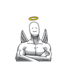 天使と悪魔の葛藤｜DOTMAN 6.0（個別スタンプ：12）