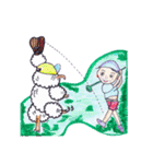 Dreamy lamb（個別スタンプ：28）