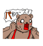 見習いレスラー、クマさん（個別スタンプ：7）