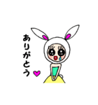 うさぎのウララちゃん（個別スタンプ：4）