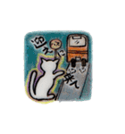 ひょうきんねこちゃん（個別スタンプ：33）