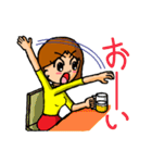 好評ほろ酔いガール2（個別スタンプ：18）