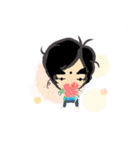 Dark Eyebrows（個別スタンプ：2）