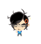 Dark Eyebrows（個別スタンプ：7）