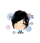 Dark Eyebrows（個別スタンプ：14）