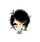 Dark Eyebrows（個別スタンプ：16）