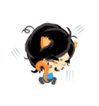 Dark Eyebrows（個別スタンプ：21）