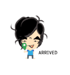 Dark Eyebrows（個別スタンプ：38）