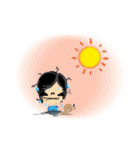 Dark Eyebrows（個別スタンプ：39）