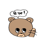 クマがひとこと（個別スタンプ：39）