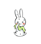 Dancing rabbit and friend（個別スタンプ：6）