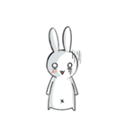 Dancing rabbit and friend（個別スタンプ：7）
