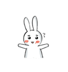 Dancing rabbit and friend（個別スタンプ：21）