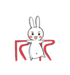Dancing rabbit and friend（個別スタンプ：26）