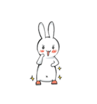 Dancing rabbit and friend（個別スタンプ：35）