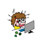 I am punpun（個別スタンプ：36）
