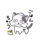 路地裏の猫のシロ（個別スタンプ：6）