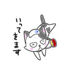 路地裏の猫のシロ（個別スタンプ：7）