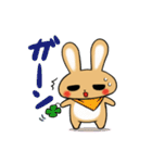 うさぎのハナの日常（個別スタンプ：4）
