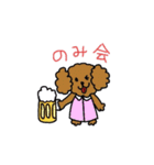 トイプードルTeddy-chan（個別スタンプ：24）