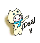 I love cats, meowoo~~ (English version)（個別スタンプ：5）