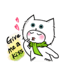 I love cats, meowoo~~ (English version)（個別スタンプ：28）
