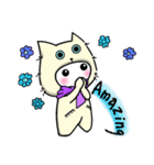 I love cats, meowoo~~ (English version)（個別スタンプ：35）