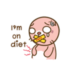 I'm not a PIG:Let's get on diet [EN]（個別スタンプ：17）