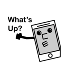 スマホで英語！（個別スタンプ：3）