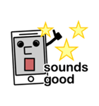 スマホで英語！（個別スタンプ：9）