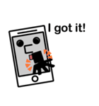 スマホで英語！（個別スタンプ：30）