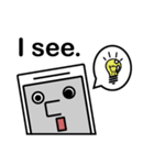 スマホで英語！（個別スタンプ：32）