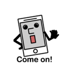 スマホで英語！（個別スタンプ：33）
