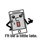 スマホで英語！（個別スタンプ：35）