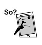 スマホで英語！（個別スタンプ：36）