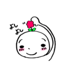 あたま花子の基本セット（個別スタンプ：3）