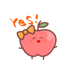 リンゴ★スタンプ（個別スタンプ：2）