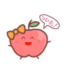 リンゴ★スタンプ（個別スタンプ：17）