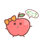 リンゴ★スタンプ（個別スタンプ：18）