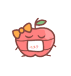 リンゴ★スタンプ（個別スタンプ：37）