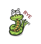 Sanook cute snake（個別スタンプ：9）