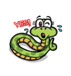 Sanook cute snake（個別スタンプ：14）