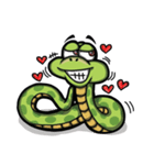 Sanook cute snake（個別スタンプ：16）