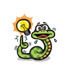 Sanook cute snake（個別スタンプ：23）