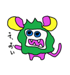 だらだら もきちくん と らいきちくん（個別スタンプ：5）