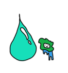 だらだら もきちくん と らいきちくん（個別スタンプ：11）